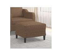 vidaXL Tabouret 60x50x41 cm tissu marron349282 Marron G