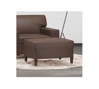 vidaXL Repose-pied Marron