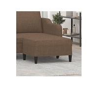 vidaXL Tabouret 70x55x41 cm tissu marron349306 Marron G