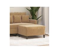 vidaXL Tabouret 70x55x41 cm velours marron349324 Marron G