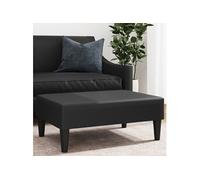 vidaXL Repose-pied - 77x55x31 cm - Noir