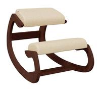 Tabouret à Genoux Contreplaqué de Bouleau 55 x 84 x 55 cm | Conception Ergonomique, Coussinets en Mousse Épaisse, Usage Domicile, Charge Maximale 110 kg