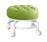 Tabouret à roulettes - Siège en cuir synthétique - Chaise pivotante avec roulettes - Léger | Rotation à 360° - Tabourets de massage pour la maison, le bureau, la cuisine, le salon