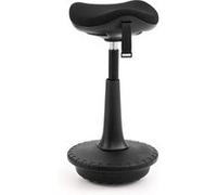 Tabouret / aide à la station debout Balance Sit Ergo, tissu noir, hjh OFFICE Noir