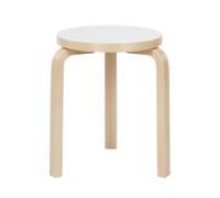 Tabouret Artek 60 en Bouleau Lamellé-collé Blanc