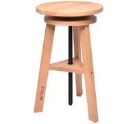 Tabouret Artina Arles Ø 30 cm Tabouret pivotant en bois de hêtre, Ø30cm
