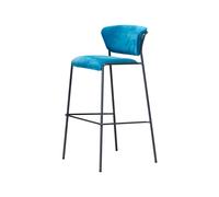 Tabouret Assise rembourré Empilable Sans Accoudoirs Scab Lisa 2855 NL V4 50 Noir