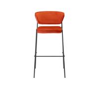 Tabouret Assise rembourré Empilable Sans Accoudoirs Scab Lisa 2855 VA V4 39 Rouge