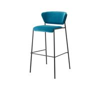 Tabouret Assise rembourré Empilable Sans Accoudoirs Scab Lisa 2855 VA V4 50 Anthracite