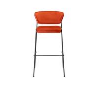Tabouret Assise rembourré Sans Accoudoirs Scab Lisa 2855 VA V3 58 Rouge