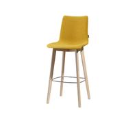 Tabouret Assise rembourré Sans Accoudoirs Scab Natural Zebra Pop 2812 FN T5 27 Safran