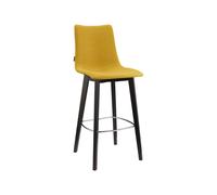 Tabouret Assise rembourré Sans Accoudoirs Scab Natural Zebra Pop 2812 FW T5 27 Safran