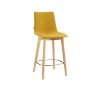 Tabouret Assise rembourré Sans Accoudoirs Scab Natural Zebra Pop 2813 FN T5 27 Safran