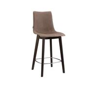 Tabouret Assise rembourré Sans Accoudoirs Scab Natural Zebra Pop 2813 FW M1 05 Brun Vison