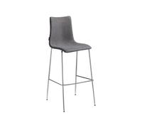 Tabouret Assise rembourré Sans Accoudoirs Scab Zebra Pop 2555 T3 25 Gris Classique