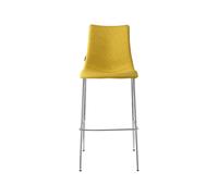 Tabouret Assise rembourré Sans Accoudoirs Scab Zebra Pop 2555 T5 27 Safran