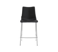 Tabouret Assise rembourré Sans Accoudoirs Scab Zebra Pop 2556 EP 75 Noir