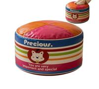 Tabouret avec espace de rangement peu encombrant - Siège esthétique | Grand tabouret de rangement pour jouets, couverture, livre, collation, maison, chambre, salle de jeux, couloir, bureau