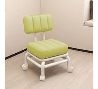 Tabouret bas rotatif à 360° - Chaise à roulettes pour nail art, petit tabouret de maison, siège de canapé paresseux pour la maison et le travail, tabouret polyvalent pratique pour la maison et le