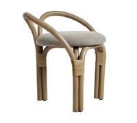 Bistra Tabouret Rotin Teinté Olive/Fustagno Limonta 003