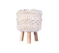 Paris prix Pouf rond bohème - Naturel