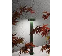 Tabouret - Borne De Jardin Led 12W, Ip65, 960 Lm, H. 60 Cm, 3000K, Aluminium Peint, Borne Extérieure, Verte - Perenz