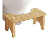 Tabouret Caca pour La Salle De Bains,en Bois Ergonomique Antidérapant Pliable Portable - Tabouret De Voyage pour Les Toilettes | pour Adultes Maison Salle de Bain Voyage Hôtel Appartement Dortoir