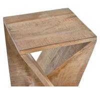 Tabouret Casablanca en bois de manguier, 57 cm x 35 cm x 35 cm, Giner y Colomer
