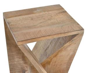 Tabouret Casablanca en bois de manguier, 57 cm x 35 cm x 35 cm, Giner y Colomer