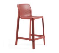 Tabouret / Chaise haute NARDI Net Mini - Rouge Corallo