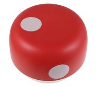 Tabouret Champignon pour Garçon et Filles, 18cm, Pp Rouge, Structure Stable | Surface Lisse Facile à Nettoyer, Usage Apprentissage Propreté et Vestiaire