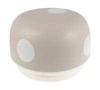 Tabouret Champignon pour Garçon et Filles, Pp Antidérapant, 7 Pouces, Gris | Surface Lisse Facile à Nettoyer, Usage Salle de Bain et Chambre, Portable, Stable, Charge Élevée