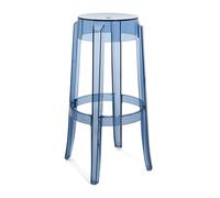 Kartell - Tabouret haut empilable Bleu