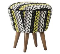 Tabouret coloré Puff Luxe Tabouret rembourré Pouf Ottomane Tout neuf