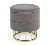 Tabouret Cont. Pavlina Gris foncé
