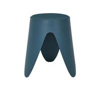 - Tabouret d'appoint empilable Emma - Bleu canard - Emma