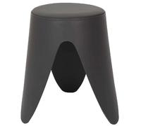Tabouret d'appoint empilable Emma - Gris