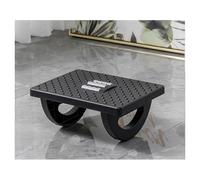Tabouret d'appoint, Forte capacité de Charge, Massage à Rouleaux, Coussinet Pied antidérapant, adapté Plusieurs scénarios(Black)