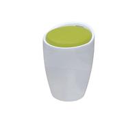 Tabouret de bar avec siège amovible Cuir artificiel Rond Vert