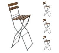 Tabouret de bar de brasserie Chaise de bar pliante Chaise de jardin pliante
