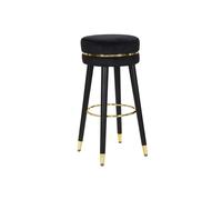 TABOURET DE BAR PARIS NOIR/OR