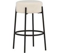Venture Home – Tabouret de bar Tucson – Acier – Blanc