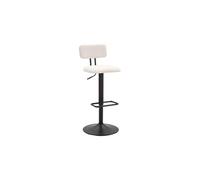 TABOURET DE BAR BLANC CLAIR 2 PIÈCES
