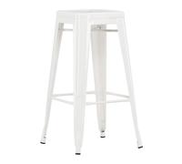 Venture Home Tabouret de bar Tempe en métal 76 cm Beige
