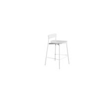 Petite Friture - Tabouret haut empilable Blanc