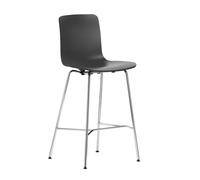 Tabouret de bar Hal RE medium chromed steel base