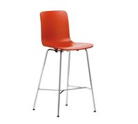 Tabouret de bar Hal RE medium chromed steel base