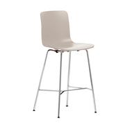 Tabouret de bar Hal RE medium chromed steel base
