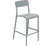 Tabouret de bar haut RIMO 520x545x1075 mm, Colour : Gris AGATE