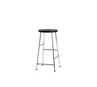 Tabouret de Bar HAY Cornet H65 Chrome/Noir